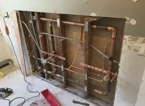 photo a of a contractor work